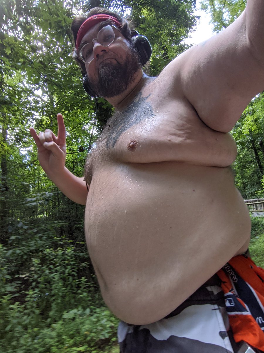 BarefootedBeast's tweet photo. So I'm listening to @1a and @JWhitePubRadio talking about #cottagecore and #goblincore
I've spent considerable time in the last four months going back out in the woods and reconnecting with that part of myself.
I'm claiming a long-abandoned hash tag. It's #squatchcore time... https://t.co/ZIjC2RatkG