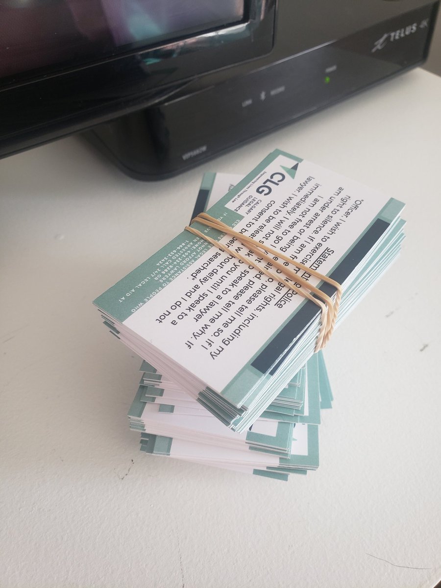 AvaDanyluk's tweet photo. I'll be here today from 2-3 handing out the remainder of my wallet cards! I can't stay for the protest because I have class, but they go quickly anyway! Looking forward to seeing some of you there! Don't forget your masks.
@PBSCCalgary
@CalgaryLegal
#yycprotest
#kensingtonyyc https://t.co/QCjE2x08HO