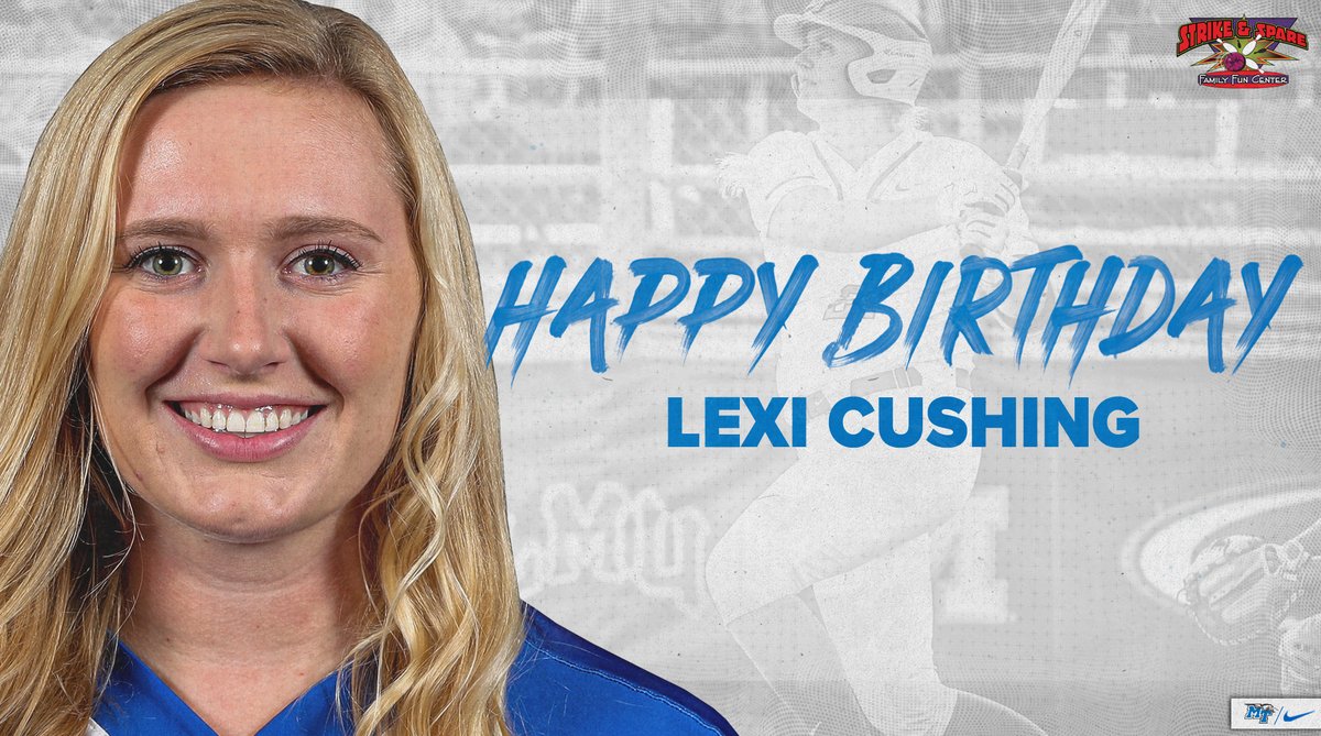 RT to wish Lexi Cushing a happy birthday!! 🥳🎉🎂

#BlueRaiders ⚡️⬆️
