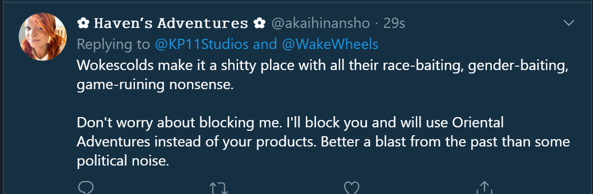 HAHAHAHAHAHAHAHAHAHAHAHAHAH *gasps for air* AHAHAHAHAHAHAHAHAHAHAHAHAHAHTHIS FUCKING BITCH I SWEAR!!!! "Oriental Adventures"....REALLY!?!?!?!GET THE FUCK OUT OF HERE!! YEET YOURSELF INTO THE SUN!