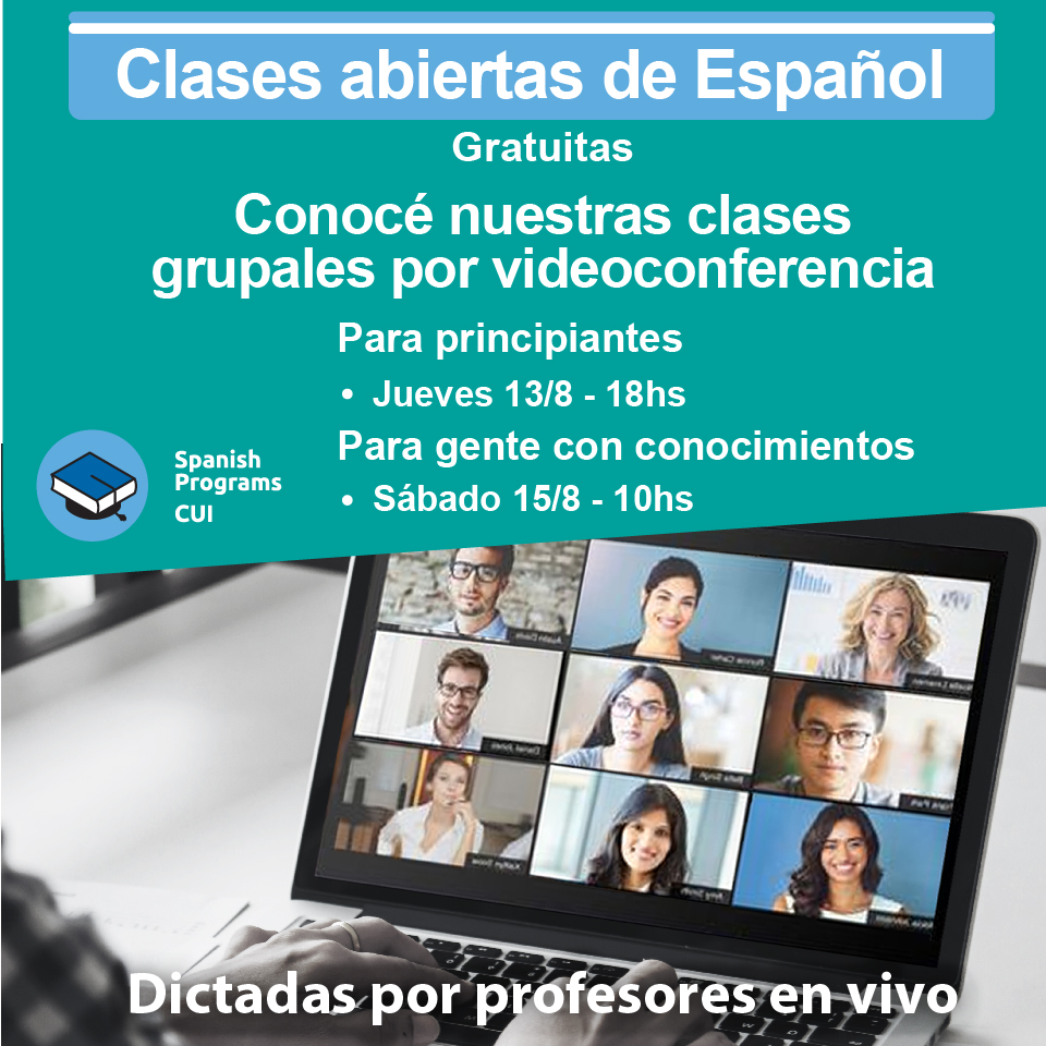 👉 Animate, sacate las dudas y registrate a la #claseabierta de #españolonline! 💪
⚠ CUPOS LIMITADOS ⚠
📝 Registrate acá: cui.edu.ar/clases_abierta…
📧 internacionales@cui.edu.ar
📞 +54 (11) 5238-3061
🌎 cuispanish.com
#EstudiaEspañol #StudySpanish #EspañolEnArgentina