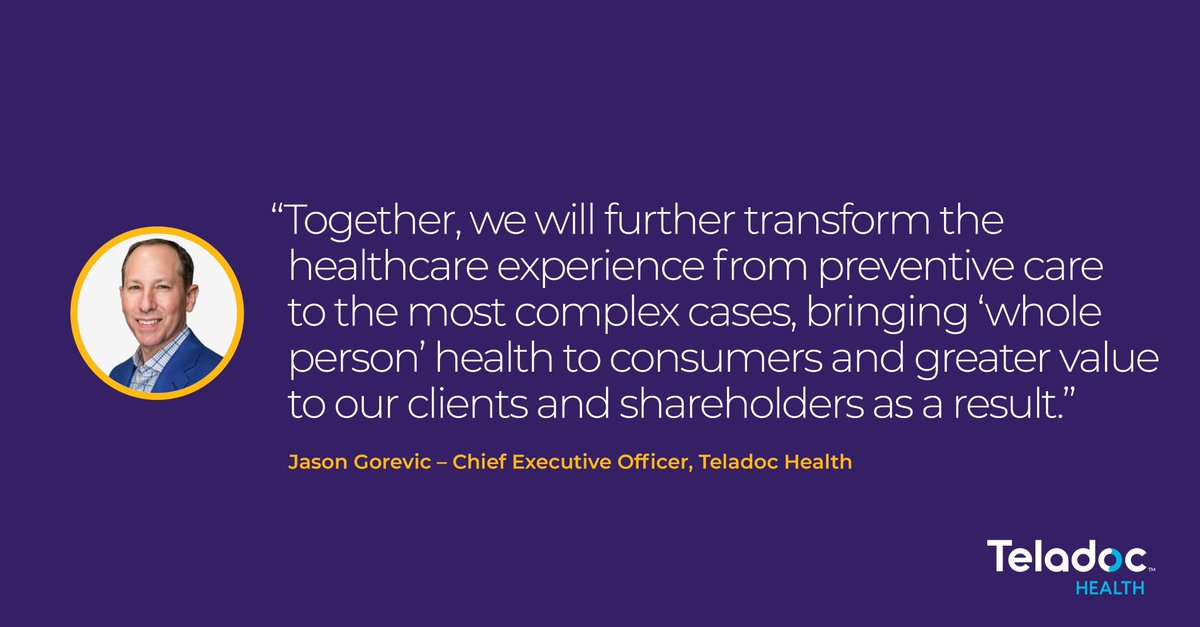 Teladoc Health tweet media