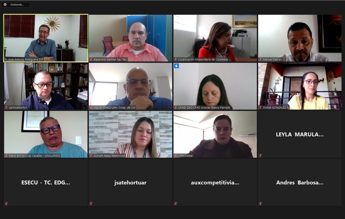 #AEstáHora se realiza la sesión ordinaria del mes de julio, con temas importantes para seguir contribuyendo con el desarrollo de la Región, adicional a ello, el informe de algunas de las redes de Merum y la retroalimentación de los distintos eventos que se han realizado.