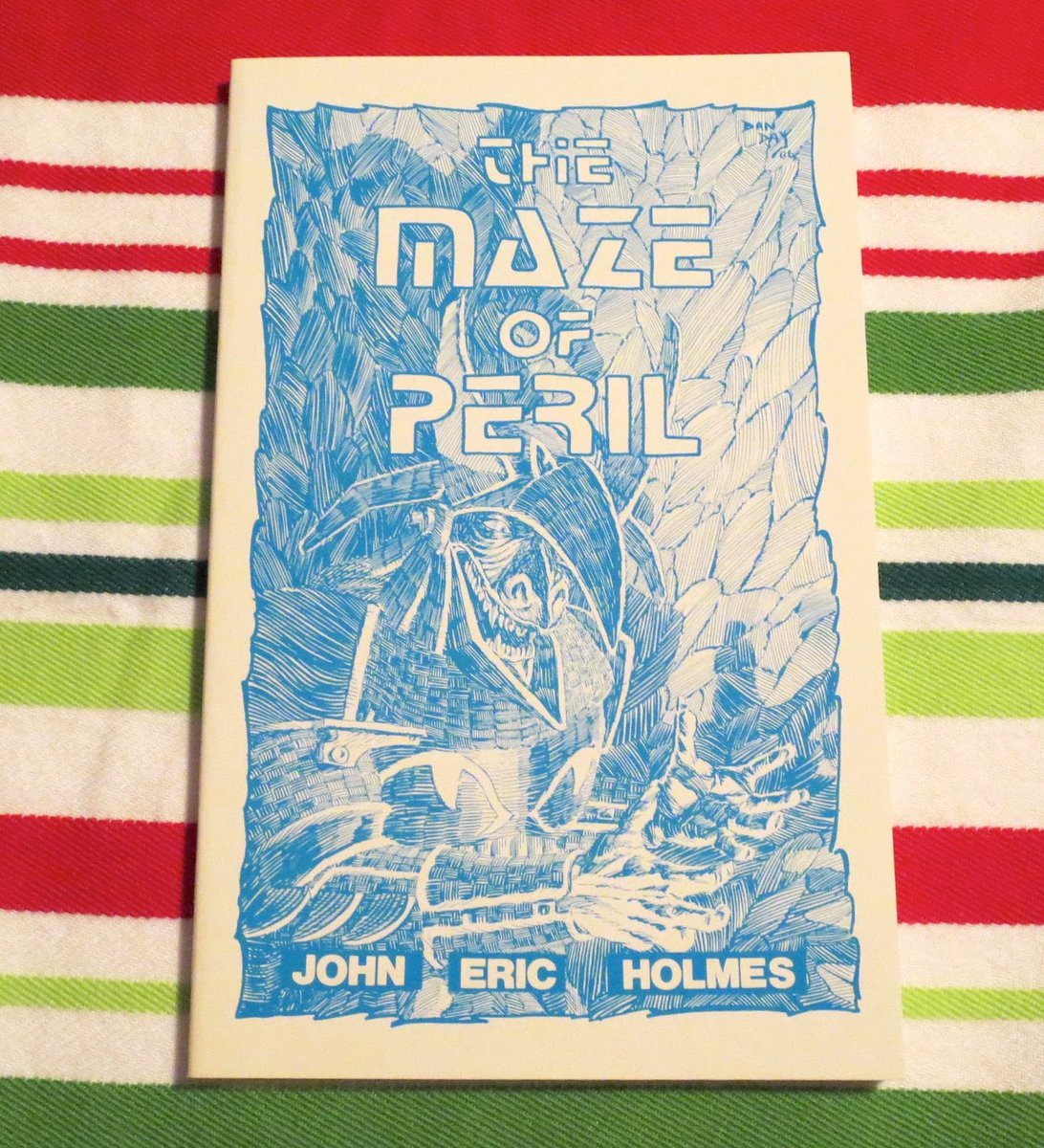ZenopusArchives's tweet photo. Collectors and fans of J. Eric Holmes note: Copies of the original 1986 printing of Holmes' Maze of Peril are now available for purchase at the original cover price ($6.95) from the publisher via Amazon. Read more here: https://t.co/DurmUHXf46 #JEricHolmes #ODnD #HolmesBasic #DnD https://t.co/HdGipk64XD