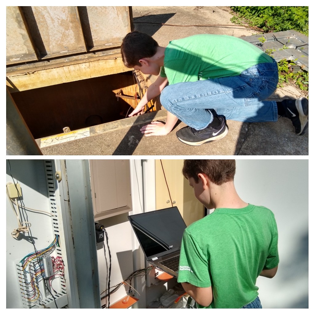 TimWilborne's tweet photo. Today's Automation Project. On the job training.
#industrialautomation #stemwithtim #stem https://t.co/l9cOf402YH