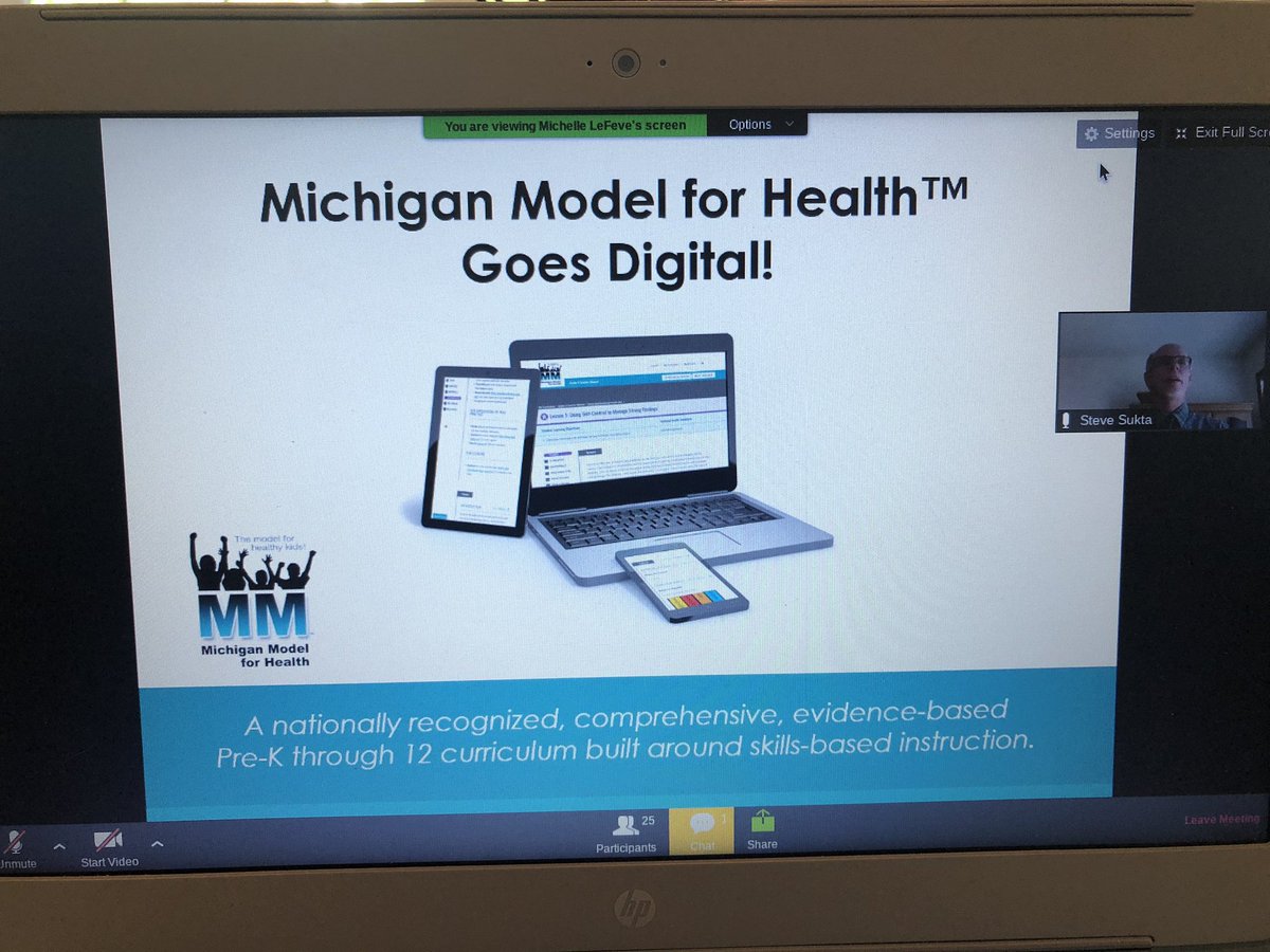 KellyLGough's tweet photo. @SHAPEMichigan @SHAPE_America   Michigan Model for Health has gone Digital!! Yay!! Can’t wait!! Thank you Steve Sukta and Michelle LeFeve.  Great work!! 👍🏼 https://t.co/v6CKTSnPOP