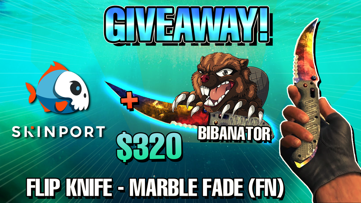 bibanator's tweet photo. In Zusammenarbeit mit meinem Partner @skinportcom  shooten wir ein sehr leckeres Giveaway raus! Zum Mitmachen Gleam-Link abchecken und paar Tasks erfüllen. 

✅ GIVEAWAY: https://t.co/BE2CmHX0qO ✅

🔥 Bester Marktplatz um Skins zu Kaufen und Verkaufen!  https://t.co/snmKS70pmf https://t.co/ylnyz74l5c