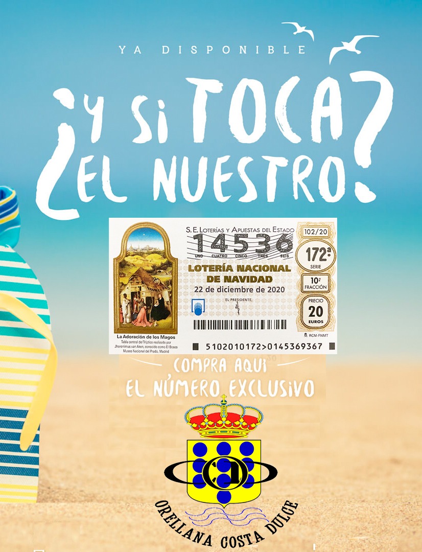 ¿Y si toca el nuestro? No te la juegues y compra nuestra lotería Nacional. 

Habla con cualquier directivo o jugador para poder adquirir la vuestra.