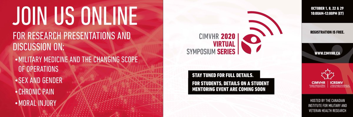 Announcing the CIMVHR 2020 Virtual Symposium Series!

1/5