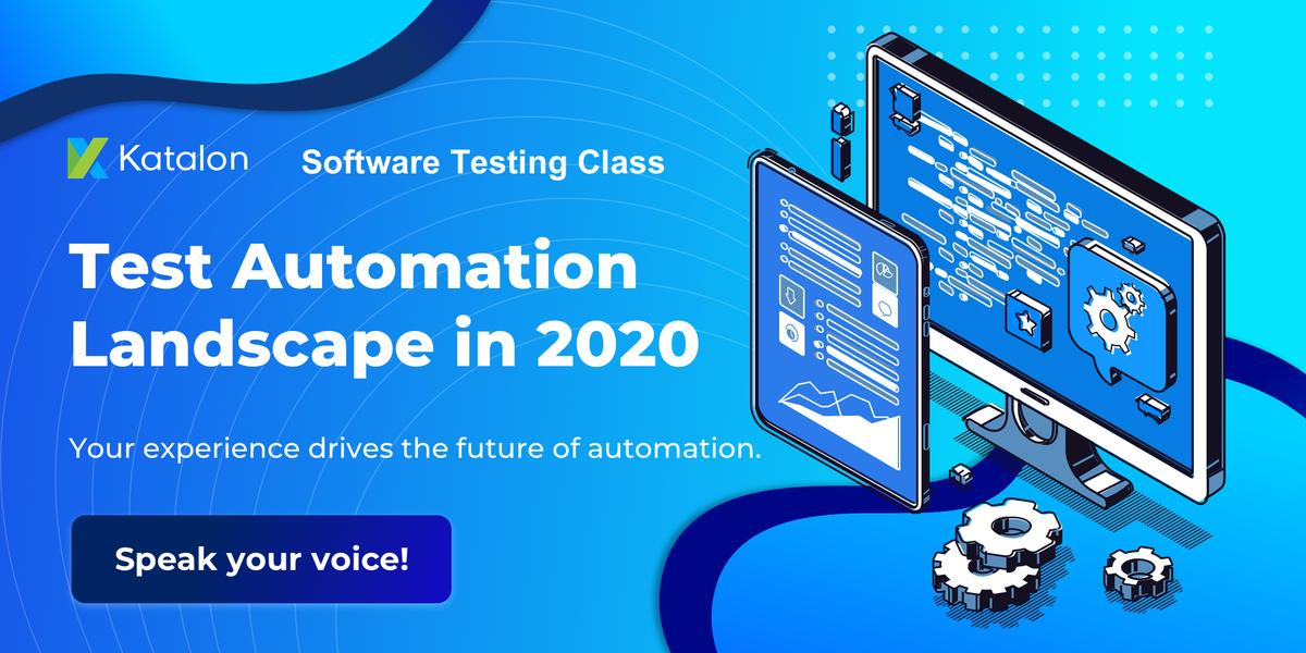 mytestingclass's tweet image. Take @katalon_studio survey with STC & let us hear your voice
Early-bird thank-you gifts from Katalon for first 100 respondents include:
●A 10$ Amazon gift card
●A 3-month free subscription of Katalon Studio Enterprise
●A Katalon exclusive T-shirt 
research.net/r/KWJZYRF