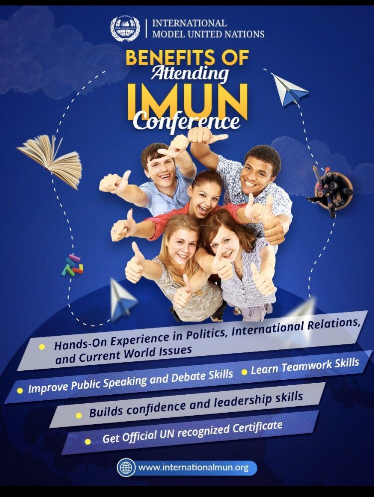 JagotaRhythm's tweet photo. If the world's your oyster, IMUN is your pearl 🔥
.
No matter what you are studying, IMUN Conferences can greatly enhance your public-speaking and leadership skills AND give you international exposure. This is great learning, not just for career but for life 🔥
. https://t.co/CcuYjCvGEq