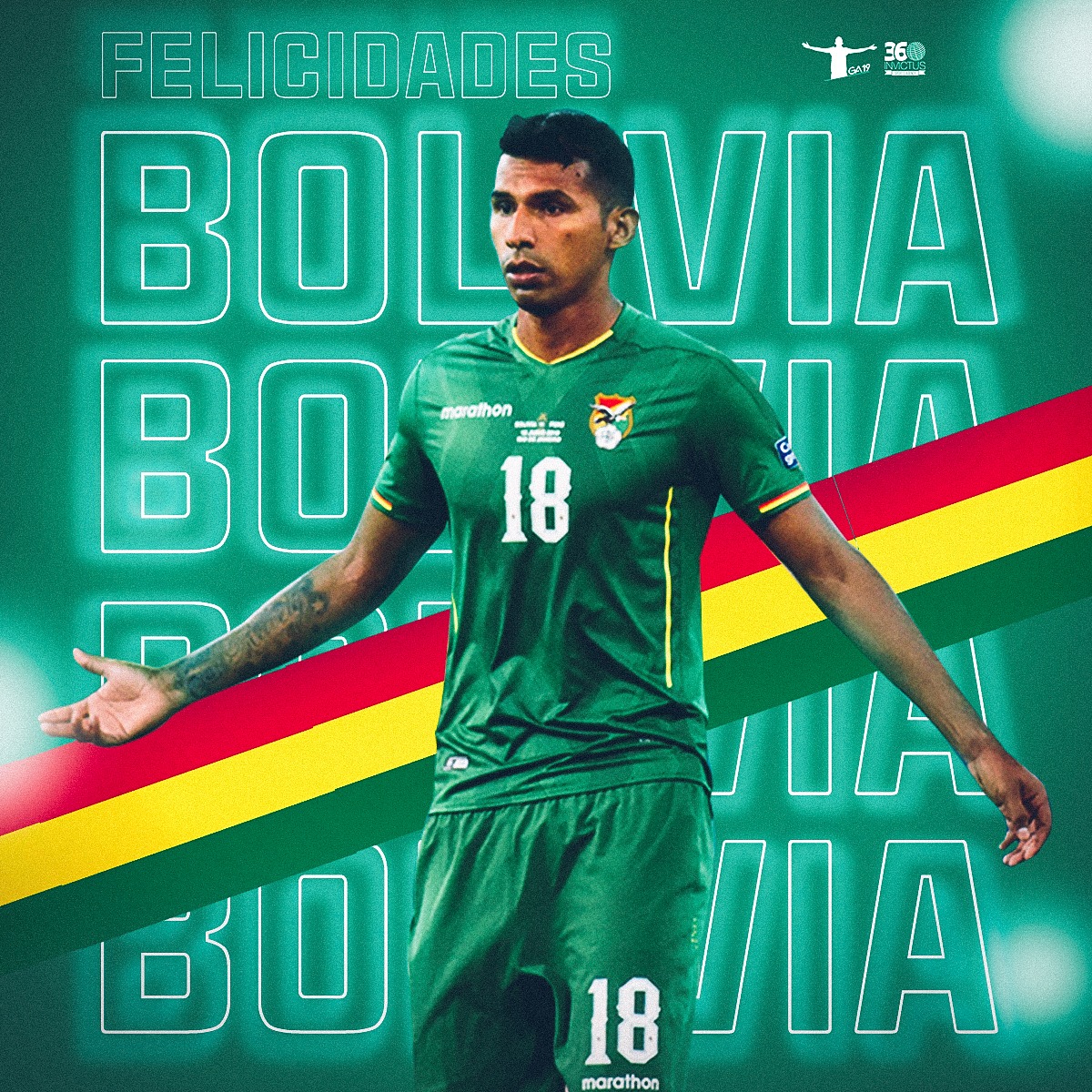 Felicidades mi Bolivia querida👏👏🇧🇴