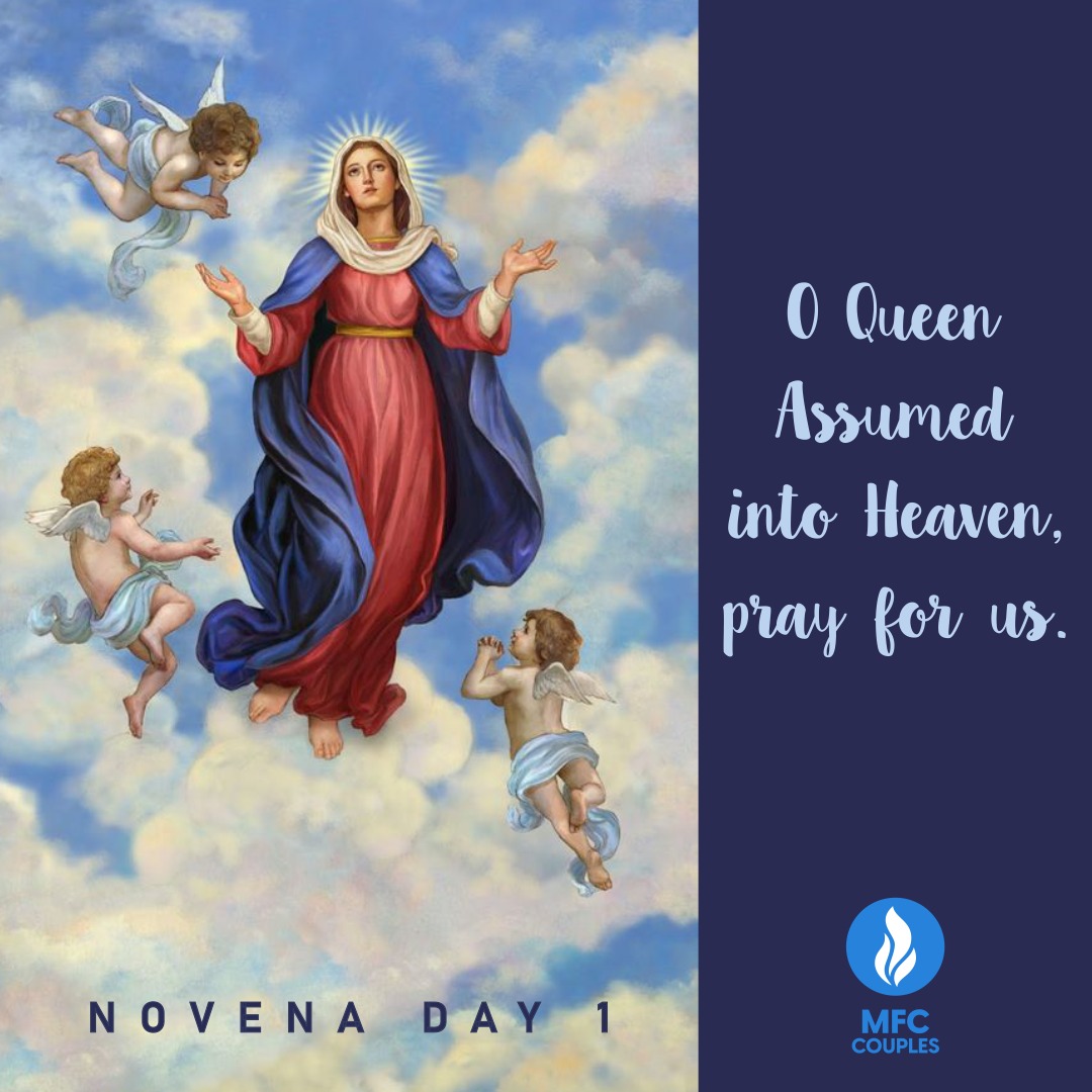 MFCCouplesIndia's tweet photo. Join us as we pray the Novena to Our Lady of Assumption!
#novena #mothermary #prayforus #bvm #saints #ourladyofassumption #MFCIndia #MFCCouples
https://t.co/Dxq2Ry7z2N https://t.co/wyuIhkiLyI