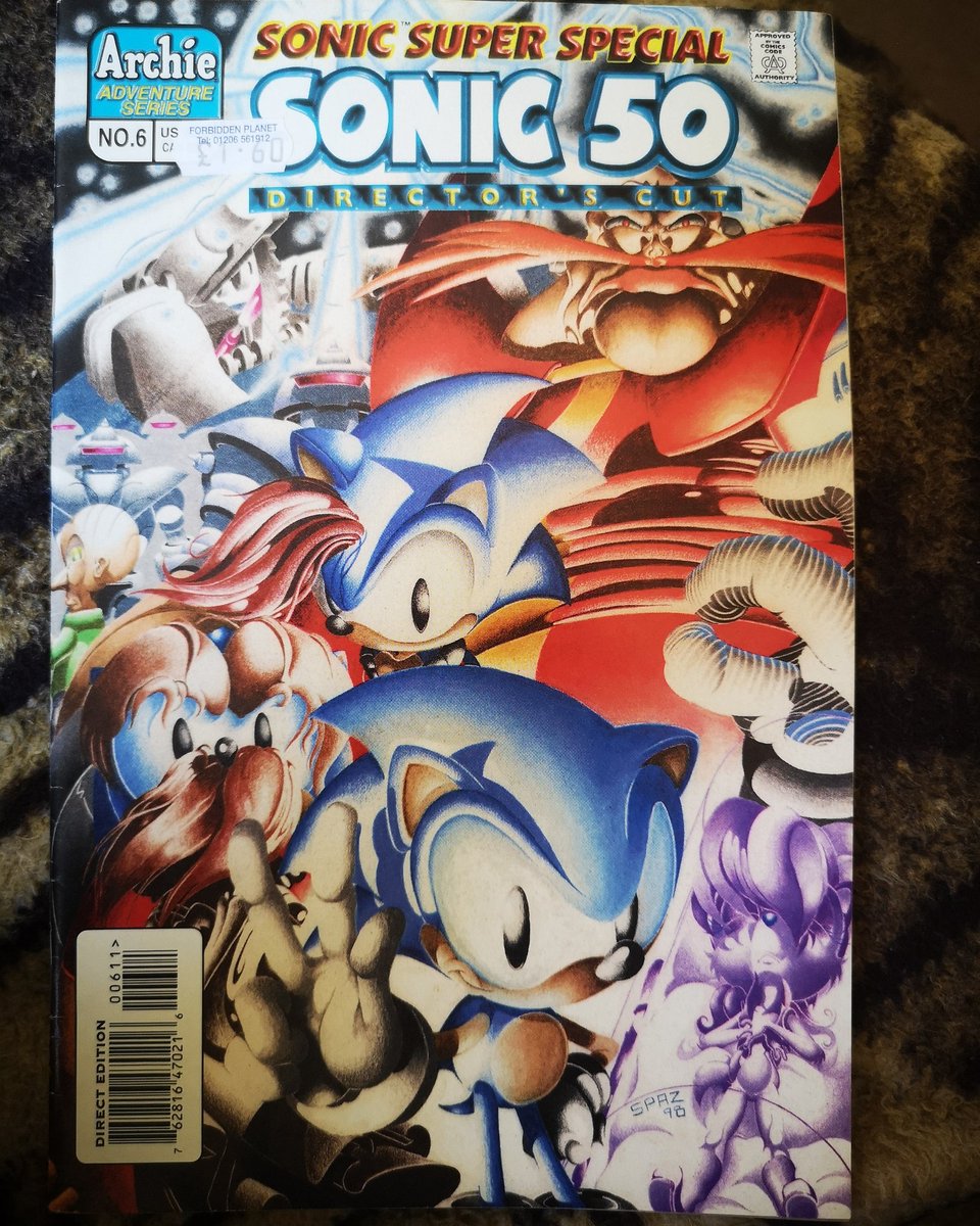 Tamikadraws's tweet photo. Another fine addition to my collection.
#SonicTheHedgehog #archiecomics #archiesonic #kenpenders #karlbollers #patrickspaziante #stevenbutler #jamesfry #comiccollection #soniccomics https://t.co/zAsWghkVqc
