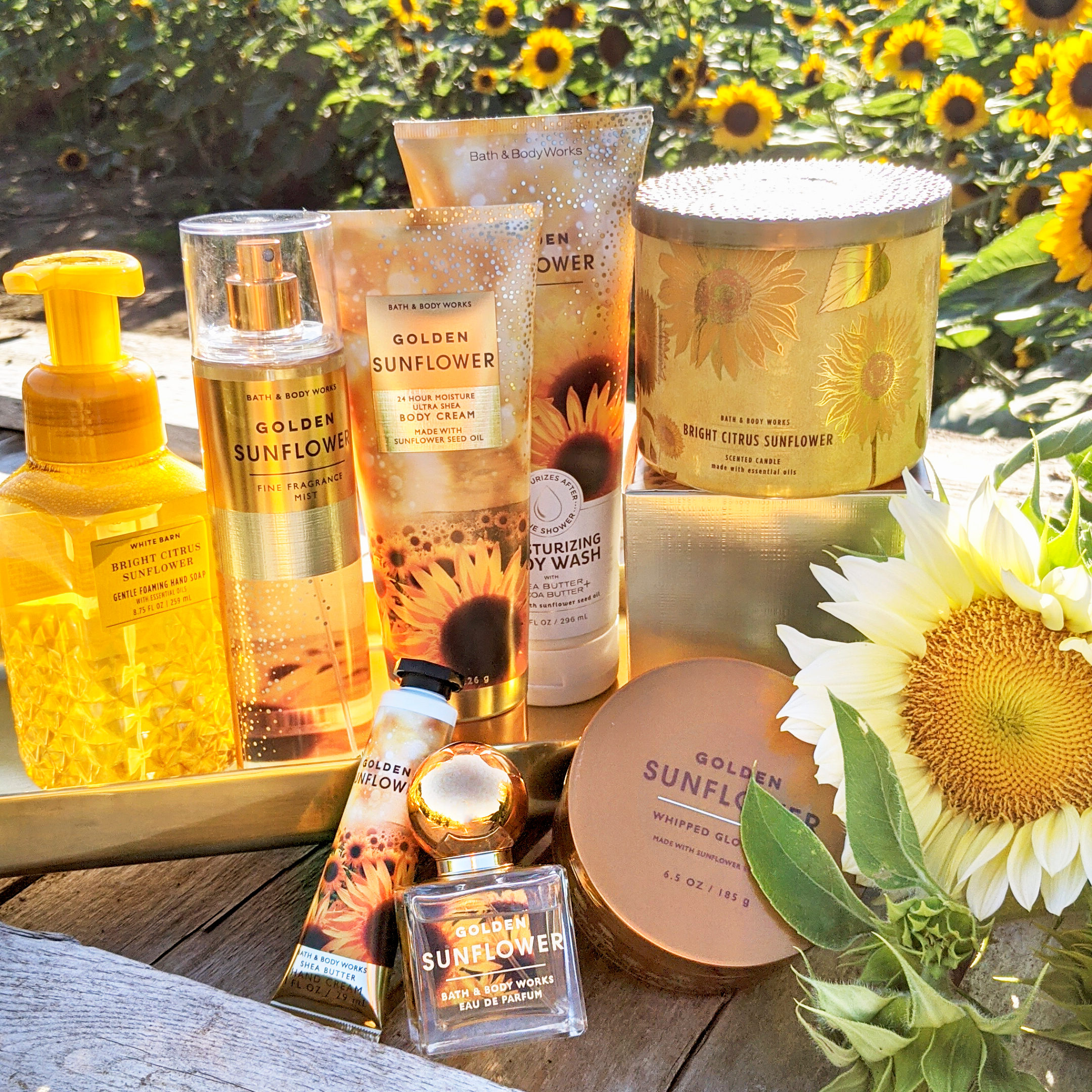 Bath and body works sunflower perfume sale