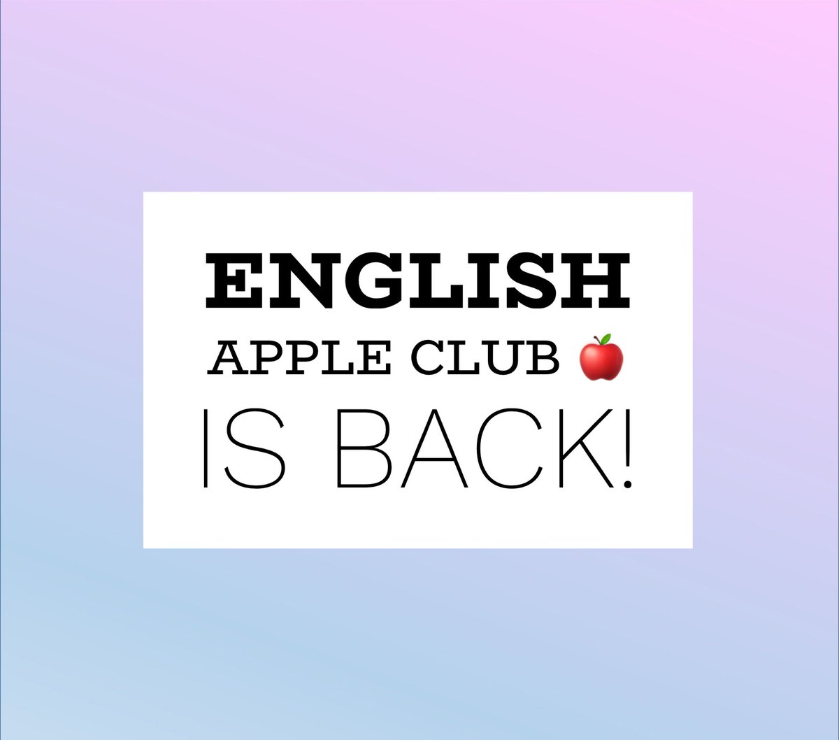 EnglishApplefr's tweet photo. Improve your English from anywhere with our live online classes! 🇬🇧 ☕️ 
Apprenez l'anglais de chez vous sans risque 😄 
➡️https://t.co/MlnZQ6F4qL #coursdanglais #anglaisenligne #anglaisàdistance #apprendreanglaisenligne #anglaispourenfants #learnenglishonline #onlineenglishlesson https://t.co/UcgiAzChx3