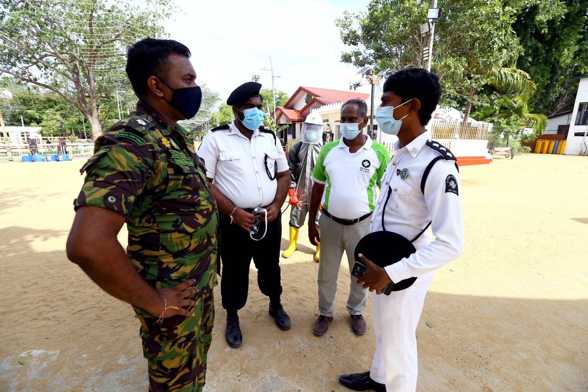 SJA_colombo's tweet photo. #Katharagama #Disinfecting https://t.co/OzfHJSn056