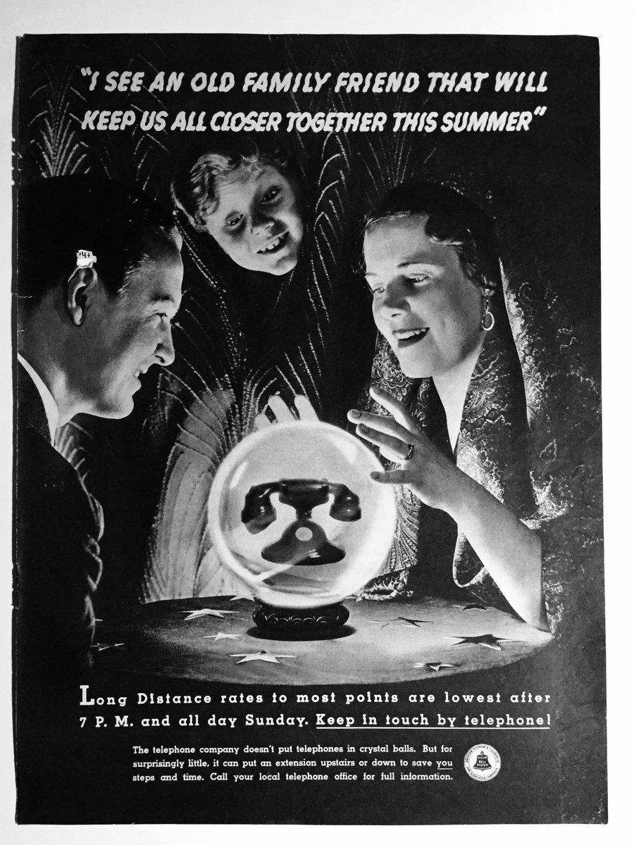 DanielWhite84's tweet photo. Throwback Thursday: This old Bell Systems advertisement rings true today as more people are making phone calls to keep in touch. It is amazing how technology is bringing people together during these social distancing times. https://t.co/W1iAn5rtUS