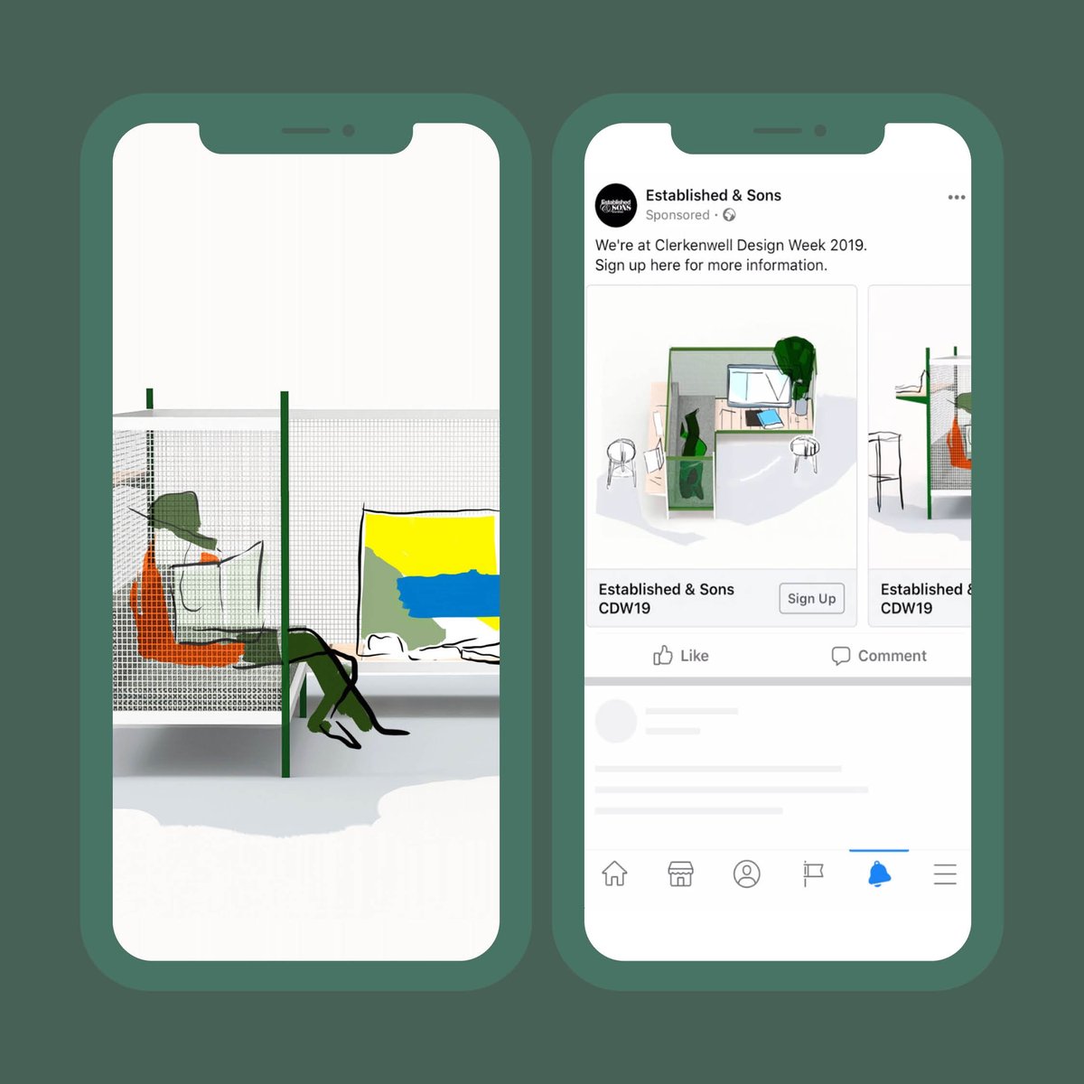 We were briefed by <a href="/Est_and_Sons/">Established & Sons</a> to boost awareness of their #AtWork collection at Clerkenwell Design Week, whilst developing new business relationships amongst their target audience. 🛋️

See the full case story here 👉 soello.com/work/cdw