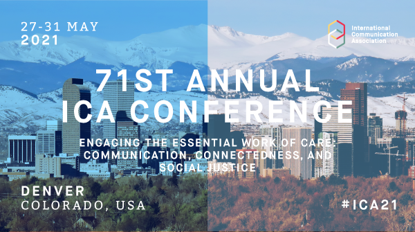 Mark your calendars! #ica21 Paper submissions will be open from 4 September – 6 November 2020 @ 12:00 Noon ICA Office Time (EST). Click the link to read divisions, interest groups, and theme calls for papers: icahdq.org/page/ICA21CFP