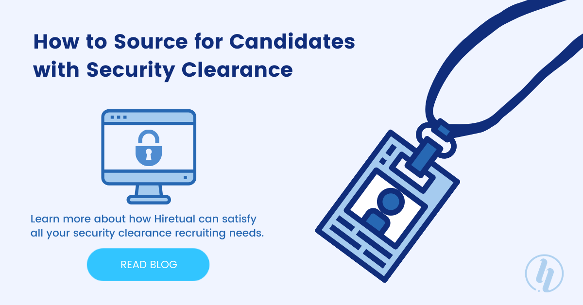 hireez's tweet photo. #Clearedrecruiting is tough, so let us make your job a little easier. Click here for 5 simple steps for sourcing cleared candidates 👉 https://t.co/rAwYjdCuen https://t.co/l26KbcgziC