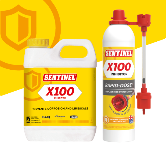 SentinelHQ's tweet photo. X100 delivers great results in protecting heating systems &amp; has done since 1988. Aluminium components? No problem. The product performs even better &amp; greater results are obtained in systems that have aluminium components

#X100 #Protect #Sentinel #CentralHeating #WaterTreatment https://t.co/Jxb1cR29Ni