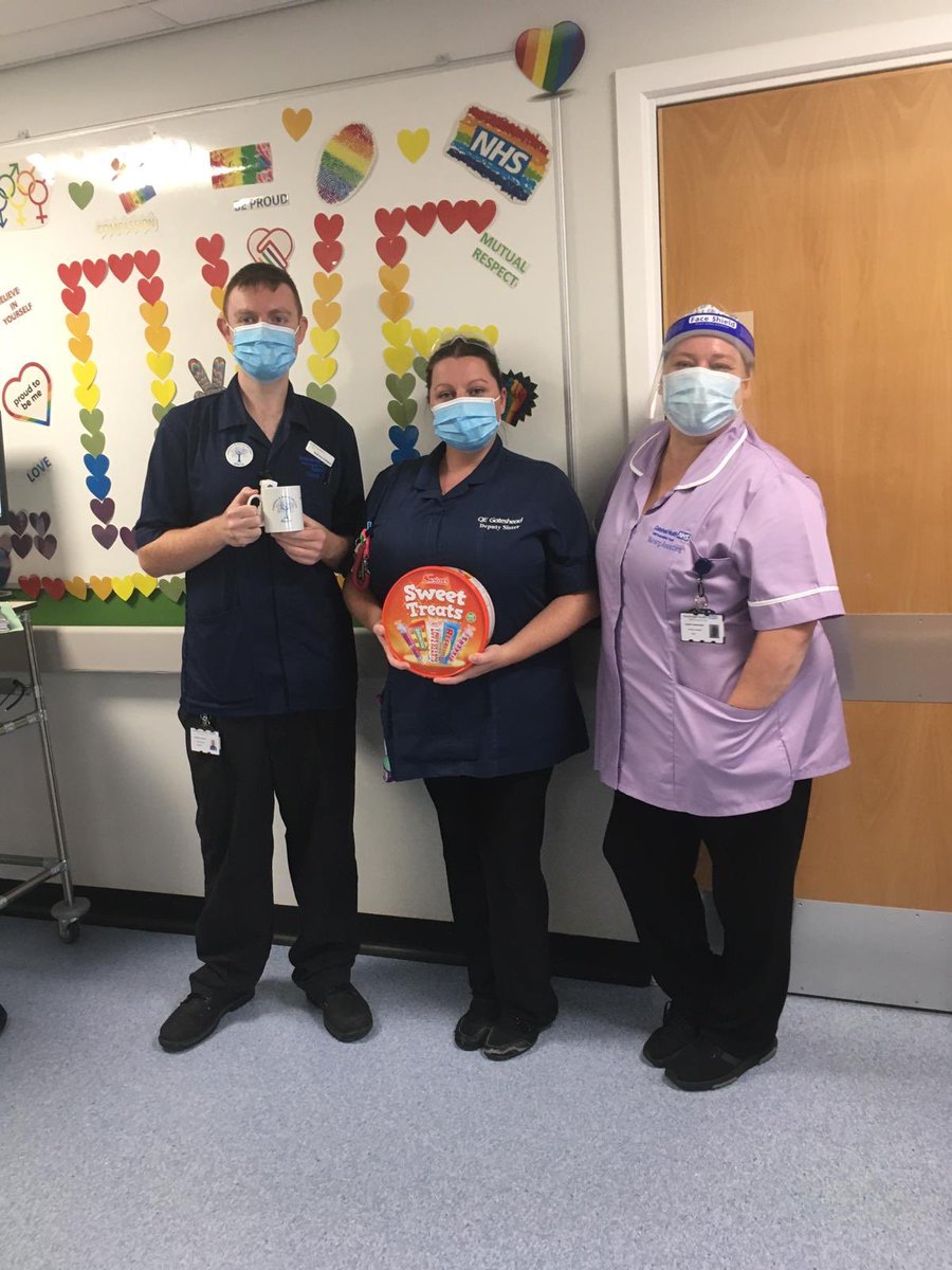 Ward 25 are the first ward to have trained all their staff on The Caring for the   Dying Patient Document and T34 McKinley Syringe Drivers. Training was delivered by Charge Nurse Anthony Harland and supported by Sara Bailey (Macmillan Palliative Care Nurse Specialist) 
Well done
