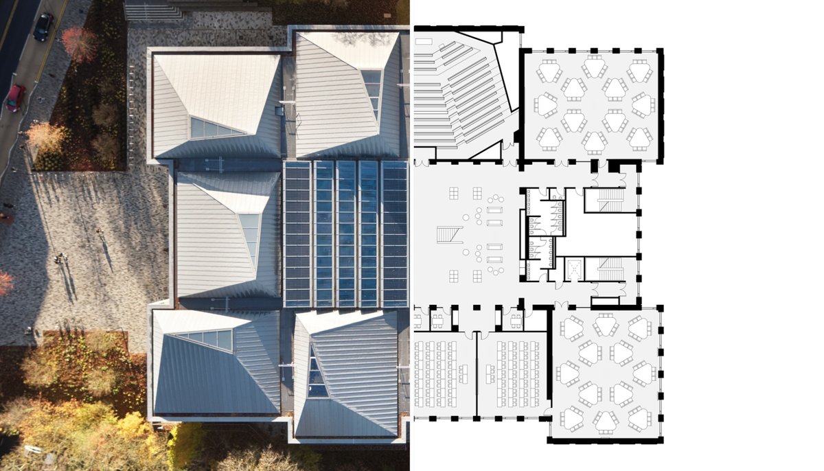 FaulknerBrowns's tweet photo. Lower Mountjoy Teaching and Learning Centre has been shortlisted in the Education category of The Plan Awards 2020, and the Community Wish List Special Prize voted for by the public. Register to vote here until September 13: https://t.co/dEhYwFJPUB https://t.co/BW1leA2E78