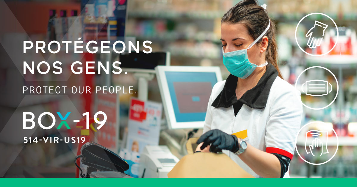 sanexen_env's tweet photo. Le service #BOX19 a pour objectif de prendre complète responsabilité des déchets potentiellement contaminés au #COVID19, de la source jusqu’à la disposition finale, incluant la traçabilité. https://t.co/JdLigOG3DM https://t.co/t6L29EyYcq