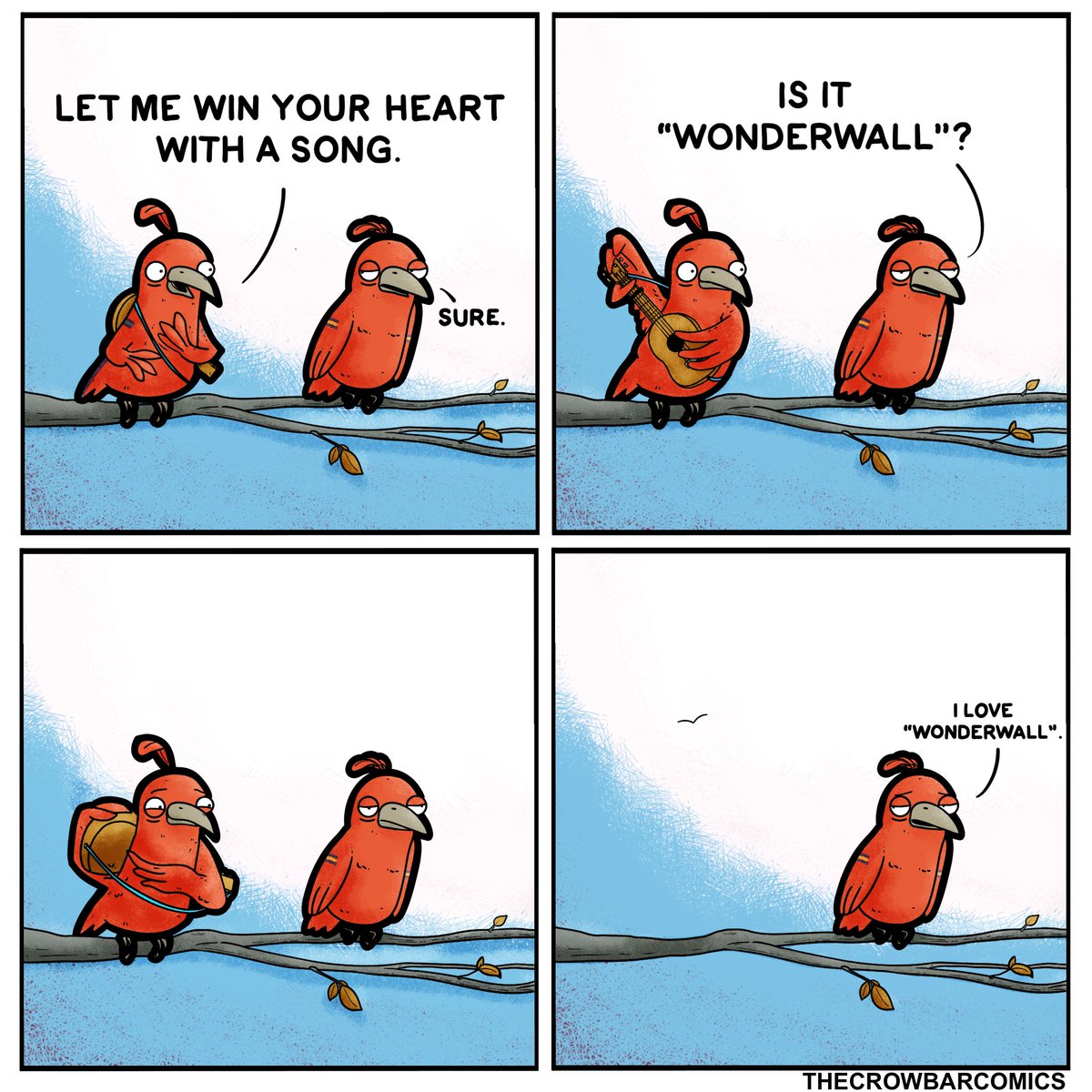 thecrowbarcomic's tweet photo. songbird. https://t.co/ofTVM0kMZ8