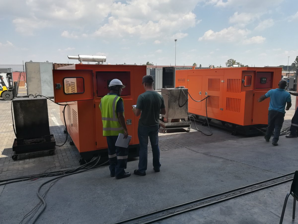 MataseSA's tweet photo. Need to buy or rent a generator?

Feel free to contact Matase on 011 864 2584 or email sales@matase.co.za 

Our team of experts is also available for servicing/repairing your #generator and refilling your diesel. 

Don't let power cuts keep your business from running. https://t.co/qiYQJ14j3B