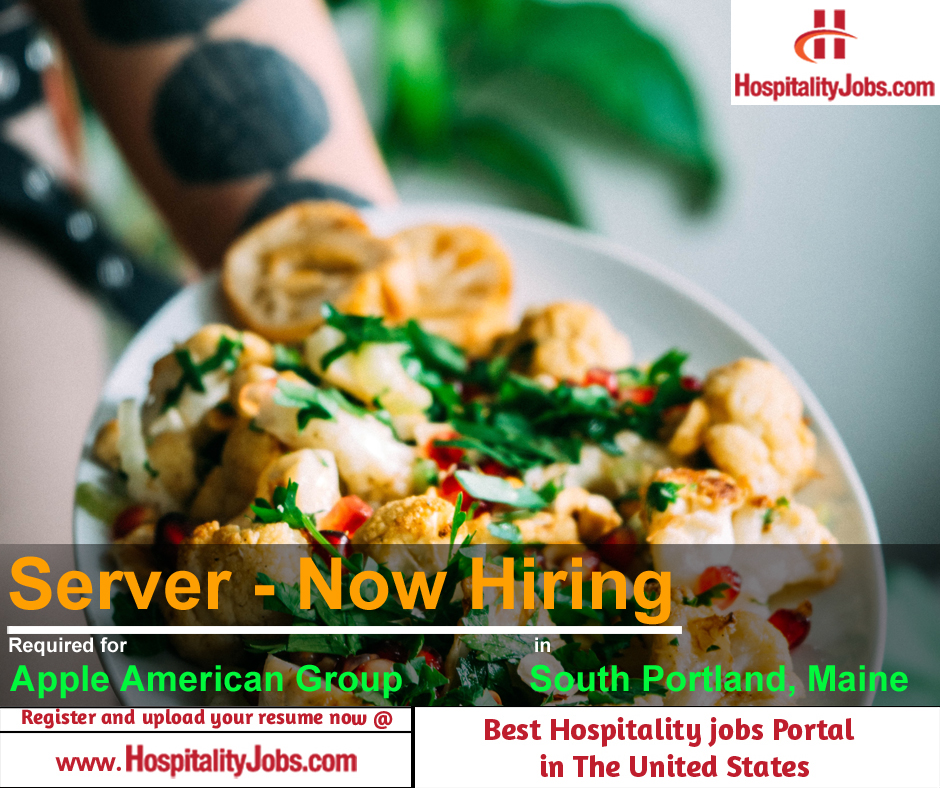 HospitalityJob8's tweet photo. Apply now : https://t.co/IWHer5eIrF
Job Title : Server - Now Hiring
Company Name : Apple American Group
Location :  South Portland, Maine
Job Type:  Full Time
#serverjobs #busserjobs #waitstaffjobs #serverassistantjobs https://t.co/MrLpbnFtGn