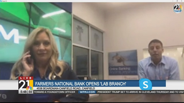 SteveWFMJ's tweet photo. .@farmersbnkgroup unveiled its new concept, known as a "lab branch." We checked it out this morning on @wfmjtoday https://t.co/W9j06jmMui https://t.co/PbaeQvQGVJ