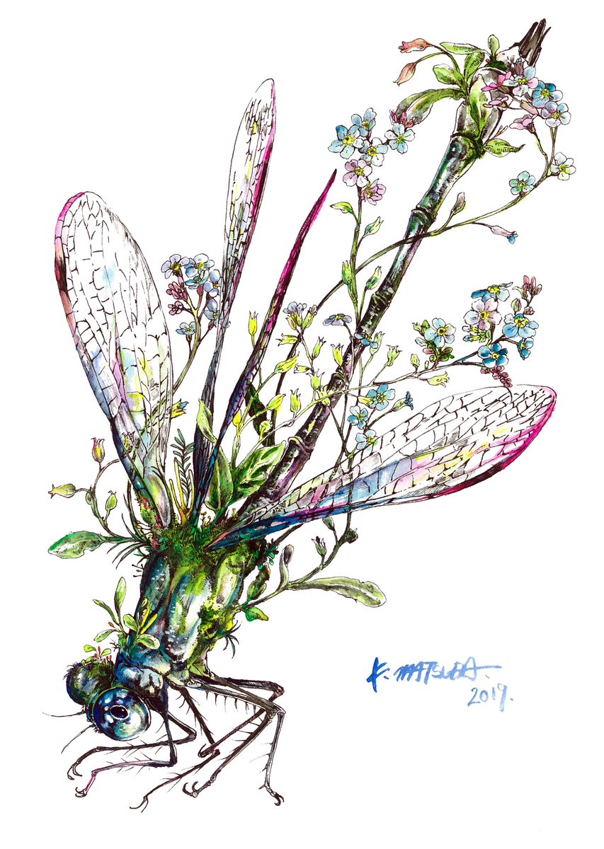 「#真夏の芸術納涼祭

涼しそうなの 」|Keso Artのイラスト