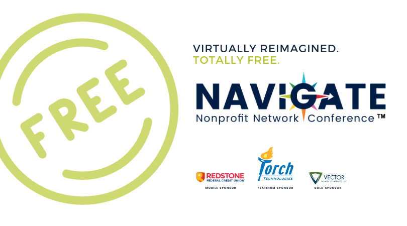 CFHuntsville's tweet photo. Through the generosity of our sponsors, we are THRILLED to offer our 7th annual nonprofit conference for FREE to regional nonprofits who have overcome so much in this challenging year. Register today for the August 18 event at https://t.co/0lR1T639VD. #NavigateHSV #Navigate2020 https://t.co/GlBQZWdEaw