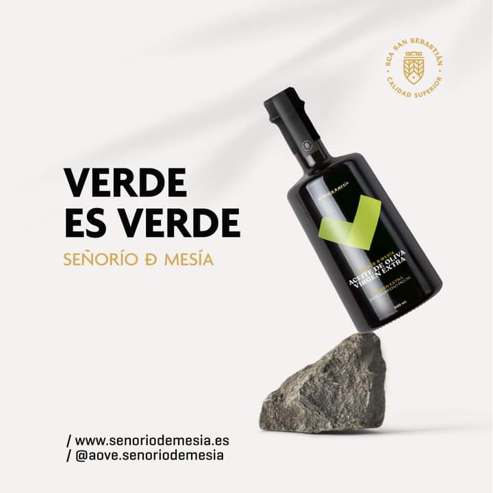 💚 Si es verde, de calidad equilibrado de olivar tradicional con DO Sierra Mágina recogido a partir de noviembre extraído en frío producido en La Guardia embotellado por SCA San Sebastián y de variedad Picual de Jaén es Señorío de Mesía
#scasansebastián #señoríodemesía