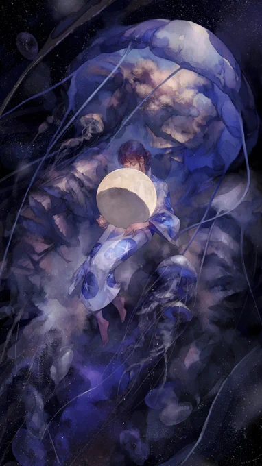 海の弦月 