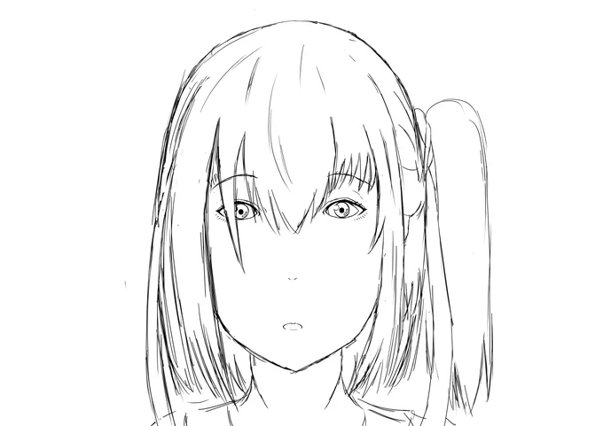 うちのこ1時間ドローイング 10日目
今日疲れすぎたんで顔しか描けなかった。しかし10日間は続いたぞ。よかった。 