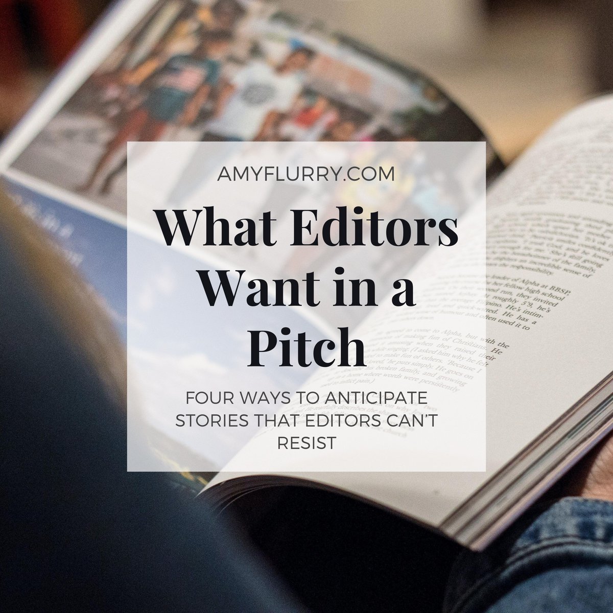 How can you anticipate stories or products that editors will be looking for? What is the single most important component of a product-driven pitch? It's all in my new blog post! #publicrelations #pr #diypr
amyflurry.com/what-editors-w…