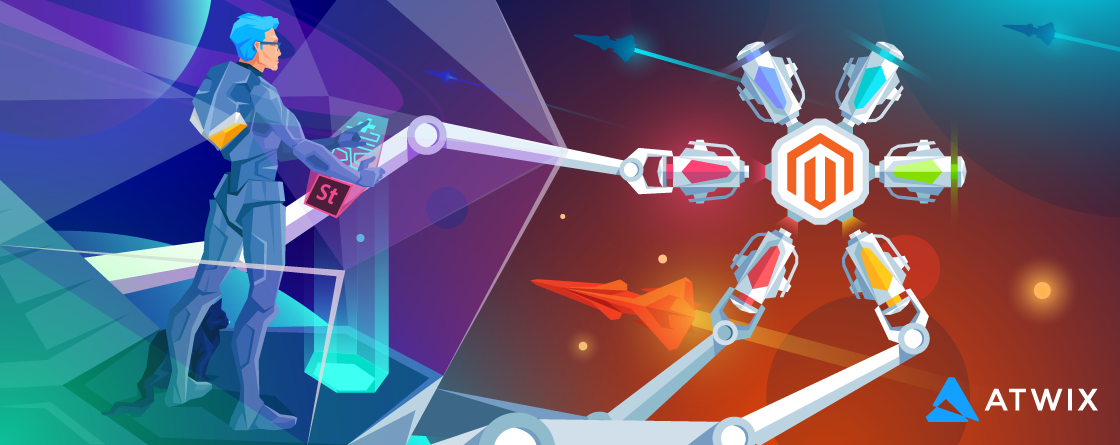 atwixcom's tweet image. Magento #OpenSource = innovation + user experience + community. Atwix team is committed to this continual expansion of contributing and maintaining. One of those features is #Magento #Adobe Stock Integration. Read more on the project in @coderimus story - atwix.com/magento/tales-…