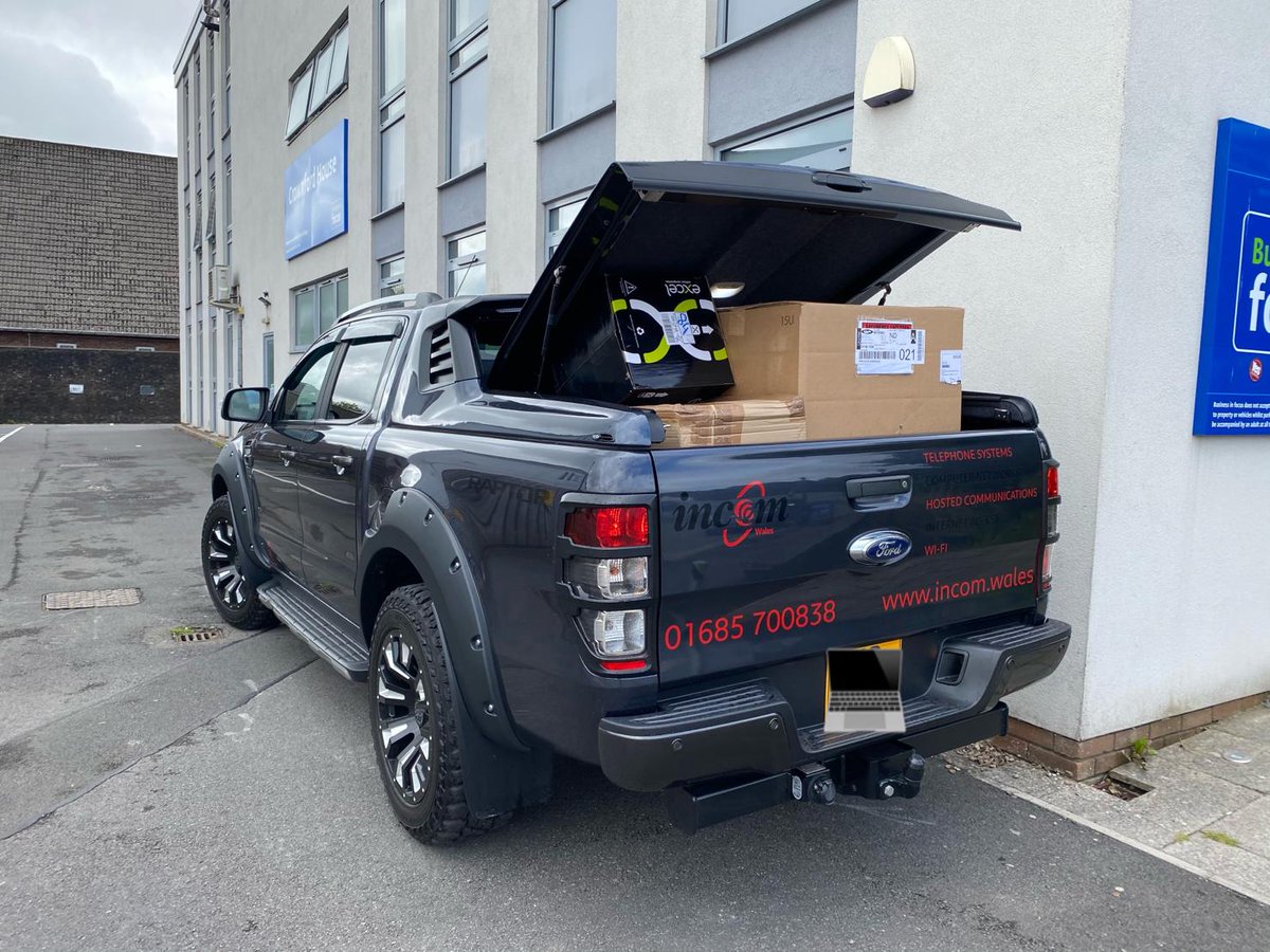 WeAreIncom's tweet photo. #IncomWales 🔴 fully loaded - ready for another #cabling and #WIFI installation!

Go follow @IncomWales or visit https://t.co/Kg95ZgkoKY https://t.co/ydPKjOn1d5