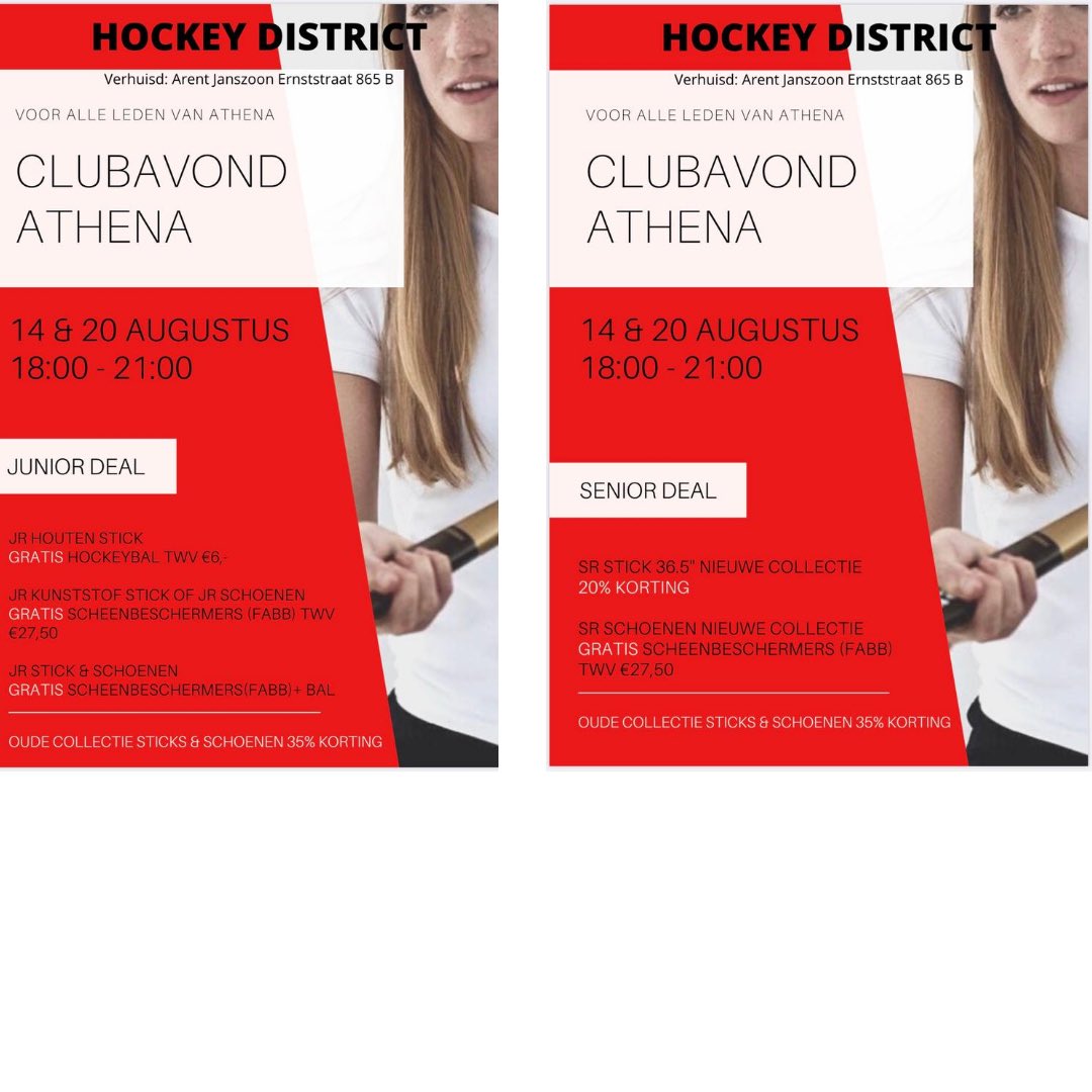 AthenA A'dam hockey tweet media