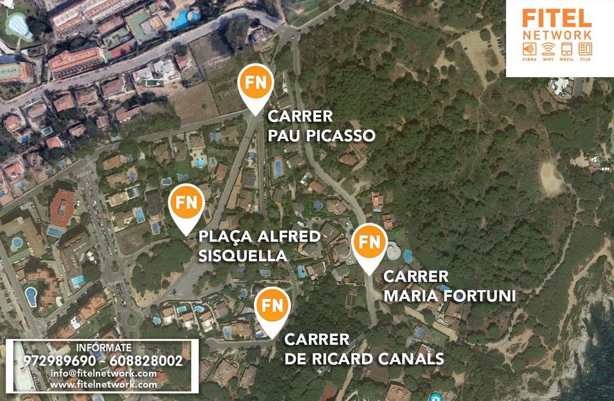 Seguimos llegando donde otras operadores no llegan, nuevas coberturas en Fenals...!! 
fitelnetwork.com/solo-fibra/

💻 fitelnetwork.com
☎ 972 98 96 90 📱 608 82 80 02
✉ info@fitelnetwork.com