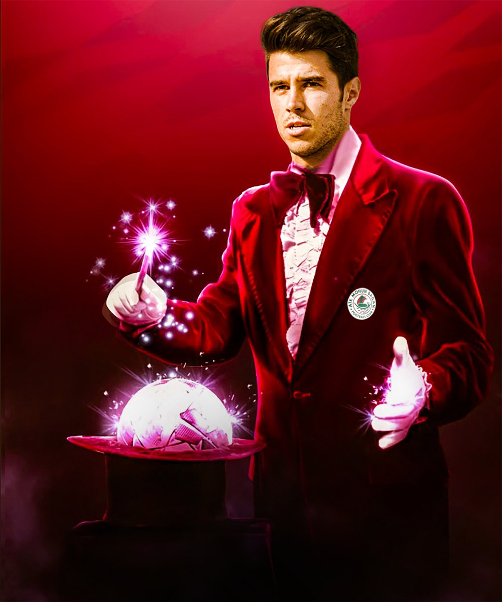 ATKFans's tweet photo. Magician🎩 to Stay for two more Years!

@Edu_Garcia90 × @atkmohunbaganfc https://t.co/FeqRGz1wja