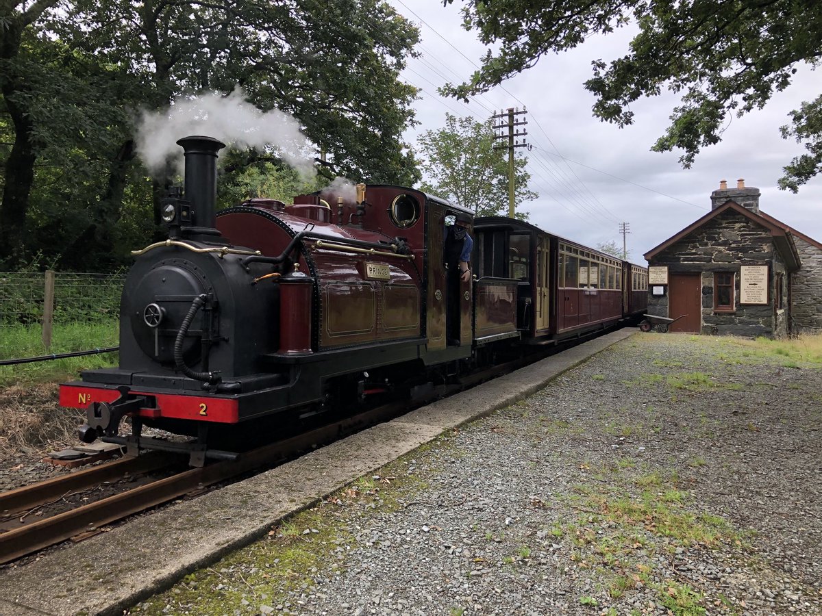 Oldest working engine in the world still on it’s original line. Great day of stories on the Ffestiniog Railway.... this is work, right?!