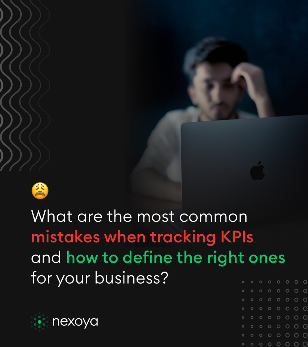 Nexoyacom's tweet photo. How to define the right KPIs for your business? And what are the main mistakes most people make when tracking KPIs?
Find out in our new article: https://t.co/xYEvkdNG2d
#kpis #trackingkpis #businessstrategy #digitalmarketing #marketinganalytics https://t.co/c2qmLsXEk9