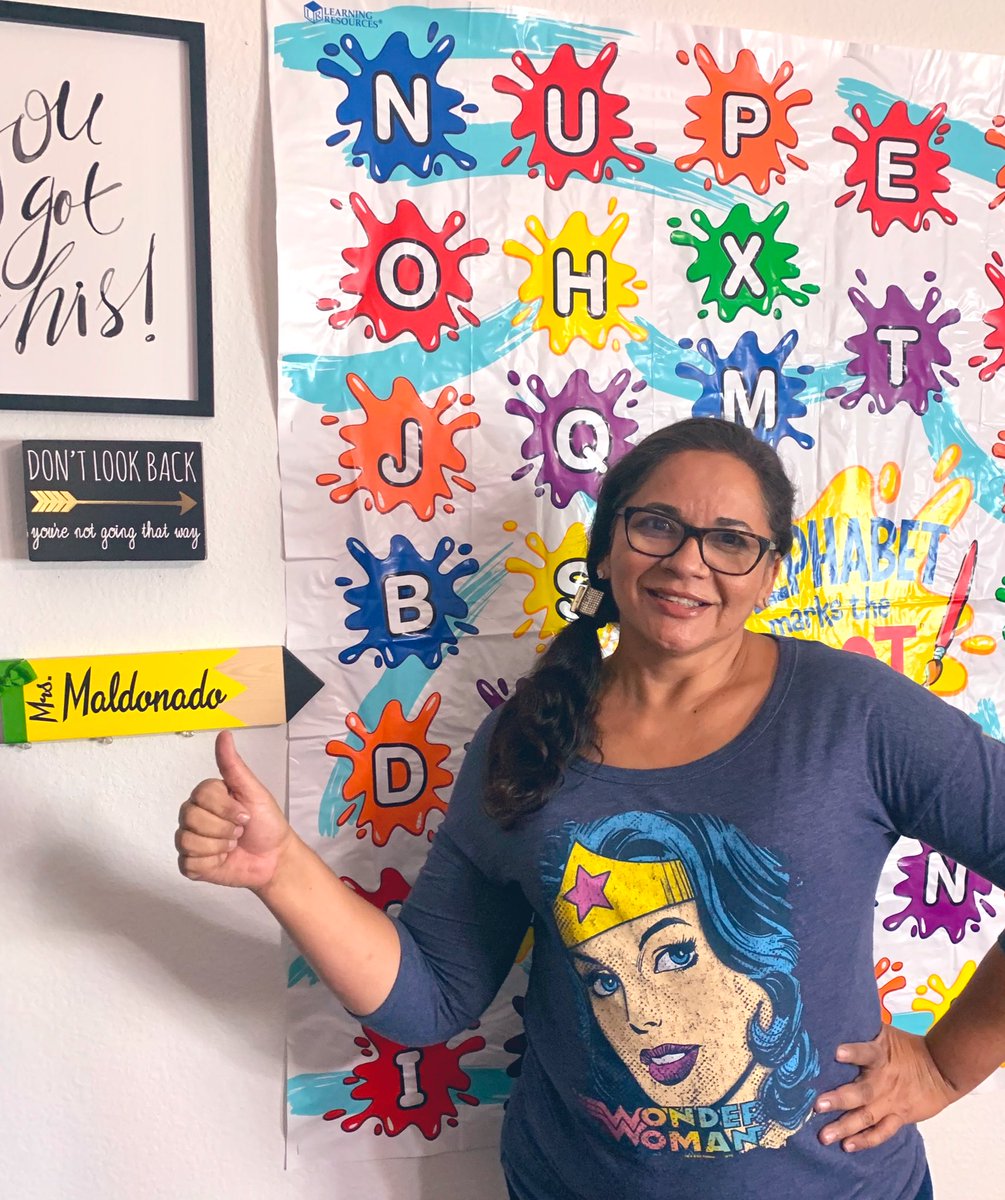 MsMaldonadoPK1's tweet photo. I am the HERO of MY story 💪🏼 Let’s begin this new journey! #theadventurebegins #welcomeBackToSchool #CollinsTribe @ExplorersCol https://t.co/WuTMqsGh41