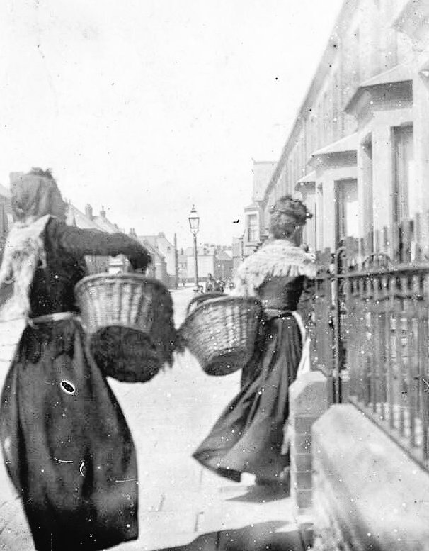 Women selling their wares  (Cottrell Road • Roath • 1894)  #Cardiff  #History