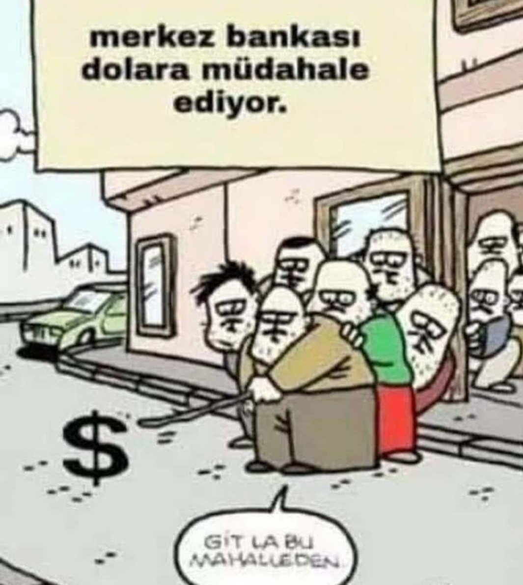 Merkez bankası #dolar a müdahale ediyor