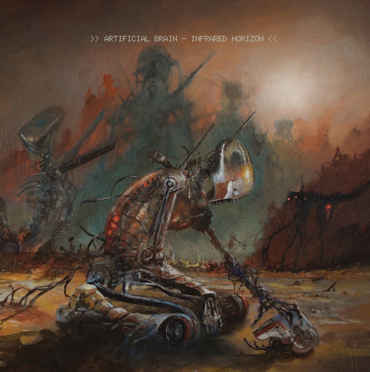 Artificial BrainDeath Metal ML: <4000My Fav Album: Infrared Horizon Blistering, dense, swaggering death metal that eschews its genres lineage with gore and guts and shoots straight with horrific sci-fi as its inspiration. 1st album = brutal, 2nd = blackened.